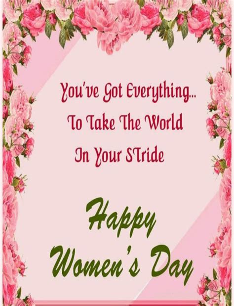 Best International Happy Women S Day Wishes And Message Inspirational Inspiration Quotes