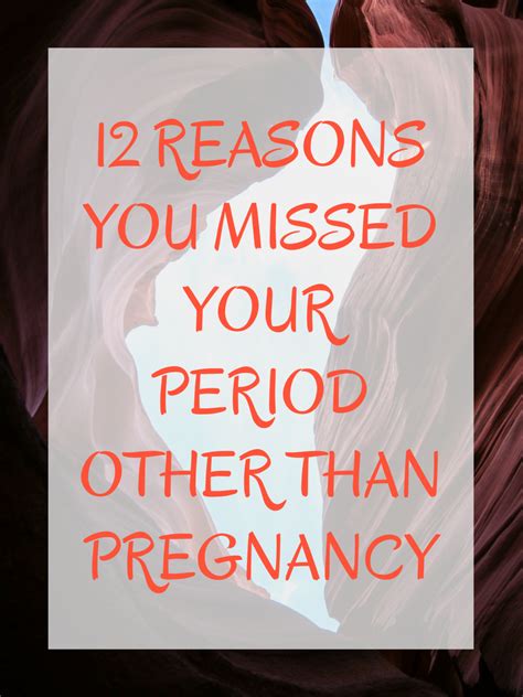 Pregnancy Isnt The Only Cause Of Absent Periods Healthproadvice