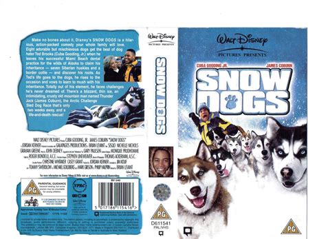 Snow Dogs 2002 Uk Retail Tape Vhs And Dvd Covers Wikia Fandom