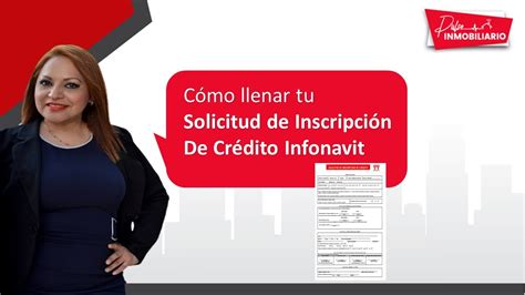 Como Llenar Tu Solicitud De CrÉdito Infonavit Youtube