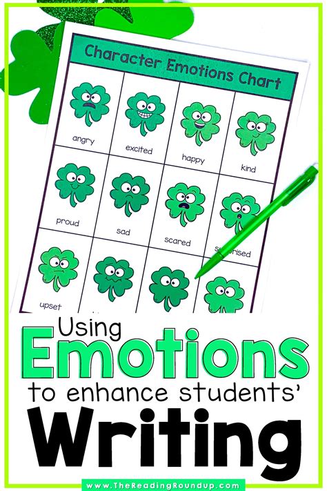 Character Emotions Charts Dont Just Help Improve Students Reading