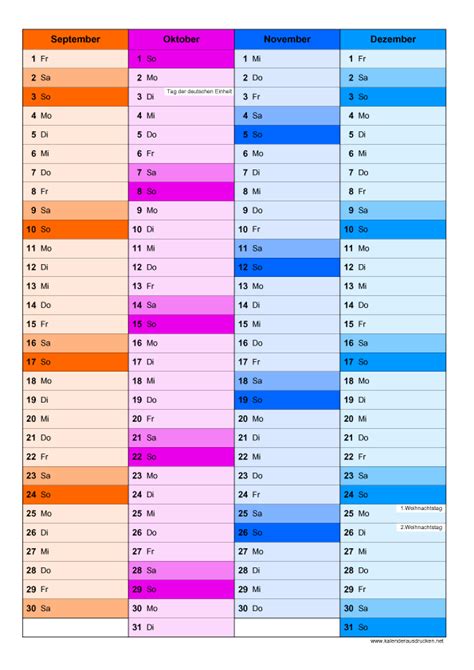 Kalender 2017 Zum Ausdrucken