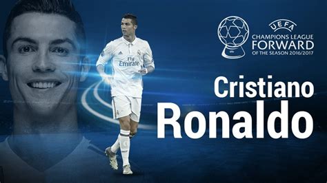 Uefa Name Cristiano Ronaldo As Best Forward Of Last Seasons Champions