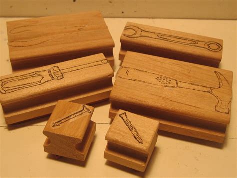 Set Of 6 Destash Wooden Stamps For By Fourthwishvintage On Etsy