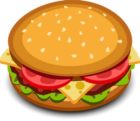 Hamburger Png Transparent Image Download Size 512x446px