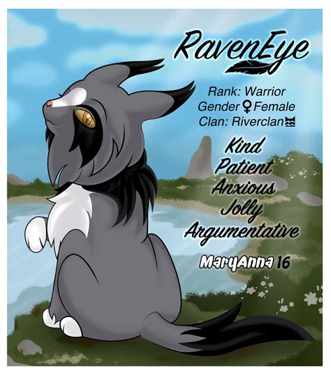Raveneye Gov Assigned Warrior Cat By Maryanna16 On Deviantart
