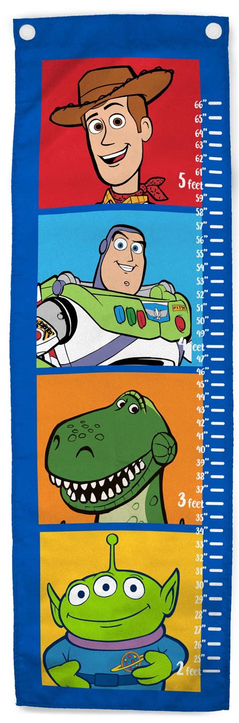 Buy Jay Franco Disney Pixar Toy Story Toys Stacked Growth Chart Kids