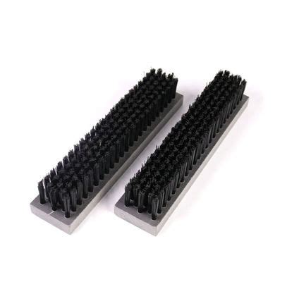 Black Pbt Nylon Bristle Scrub Cnc Deburring Brushes