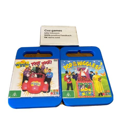 The Wiggles Toot Toot And Pop Go The Wiggles Dvds Kids Show Original