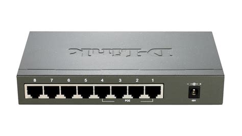 Des 1008pa 8 Port Fast Ethernet Poe Desktop Switch D Link Uk