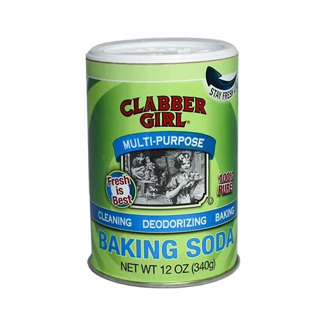 Clabber Girl Baking Soda For Cooking Baking Cleaning Laundry