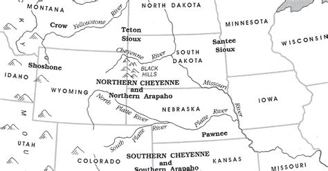 Cheyenne Reservation Wyoming Map Oconto County Plat Map
