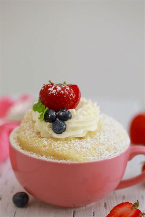 Microwave Mug Sponge Cake Recipe Gemmas Bigger Bolder Baking