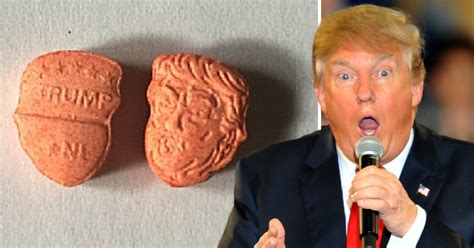 Ecstasy Tablets Shaped Like Donald Trumps Head Being Sold In Uk Metro News