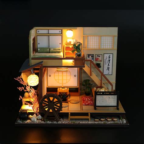 Check out amzn.to/35fsy9y ♥ subscribe for more videos. DIY Dollhouse Miniature Wooden Furniture LED Kit Japanese ...