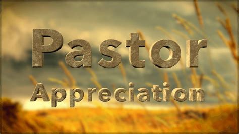 Pastor Appreciation Day 2016 Youtube