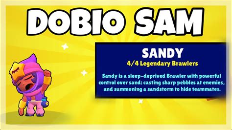Based on the leaks, it looks like the sandy skin will be available for 80 gems the poko skin is named star poco, which is very fitting with the star hat and guitar that he displays in the screenshot. DOBIO SAM SANDY + KUPUJEMO SKIN | Brawl Stars - YouTube
