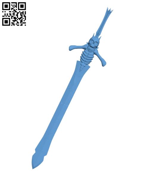 Devil May Cry Rebellion Sword H001518 File Stl Free Download 3d Model