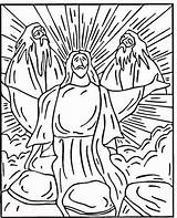 Transfiguration Coloring Jesus Sunday Printable Crafts Supercoloring Bible Cartoons Sheets Period Visit Mission Select Category Dot Popular Lessons sketch template