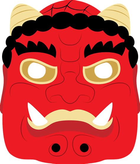 Setsubun Mask Clipart Free Download Transparent Png Creazilla