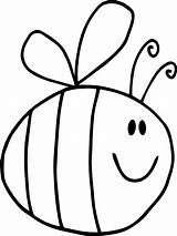 Coloring Bee Bumble Cute Printable Fat Colouring Getcolorings Sheets sketch template