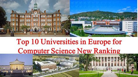 Find your dream computer science program in canada. Top 10 Universities in Europe for Computer Science New ...
