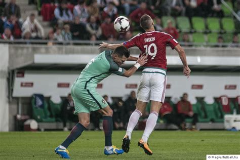 Gera zoltán irgalmatlanul nagy góljával vezetett magyarország portugália ellen, nani a 42. Magyarország - Portugália 0 : 1, 2017.09.03. (képek ...