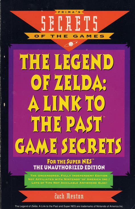 Nintendo The Legend Of Zelda A Link To The Past Nintendo Players