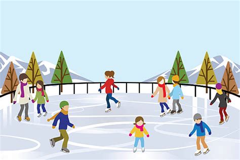 Royalty Free Ice Skating Clip Art Vector Images And Illustrations Istock