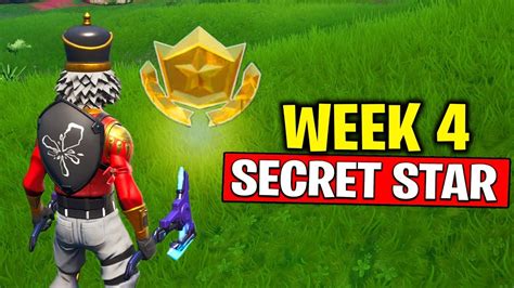 Week 4 Secret Battle Star Location Fortnite Season 10 Secret Battle