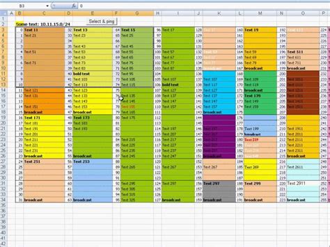 Microsoft Excel Spreadsheet Template Db