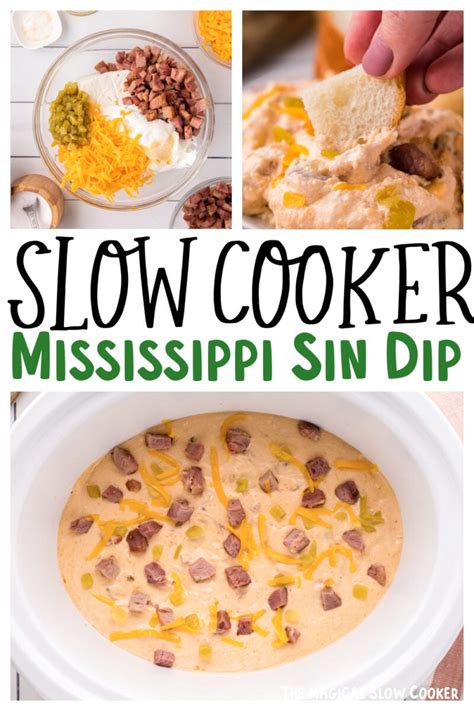Slow Cooker Mississippi Sin Dip The Magical Slow Cooker