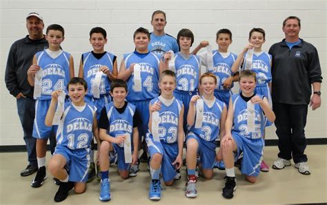 Youth Basketball Sixth Grade Boys Team From Wisconsin Dells Does Well