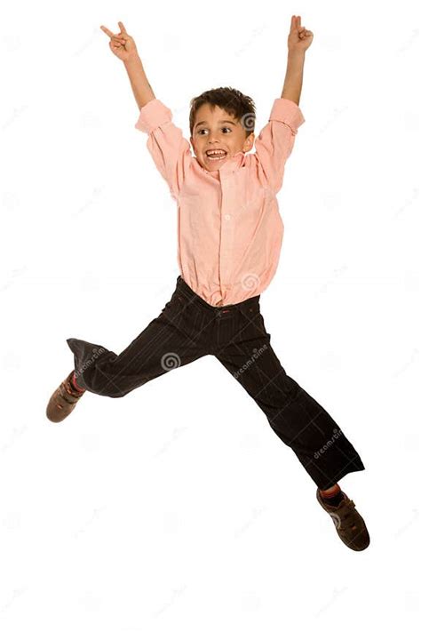 Young Kid Jumping Stock Photo Image Of Jumping Energetic 11502450