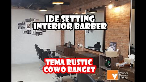 Jasa Desain Interior Barbershop Dan Cafe Jakarta Cikarang Youtube