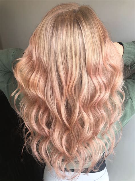 Pastel Pink Pink Blonde Hair Light Pink Hair Hair Inspo Color