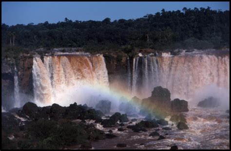 Iguazu Falls Argentina The Portal To Texas History