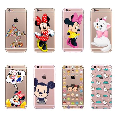 Buy cheap iphone cases online at lightinthebox.com today! For iPhone 7 8 Plus Phone Case Cute Mickey Minnie Mouse Cat Cartoon Soft Silicone Case Covers ...
