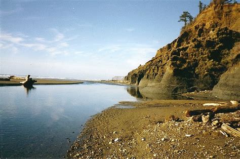 Mouth Of The Elk River On The Oregon Coast After A Big Sto Flickr