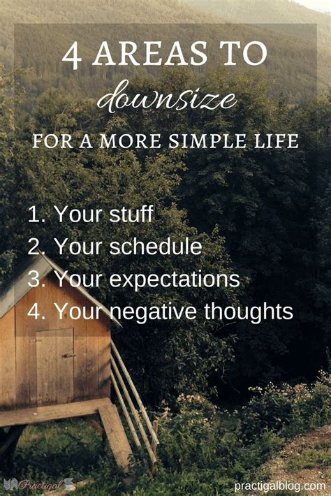 4 Areas To Downsize For A More Simple Life Simple Living