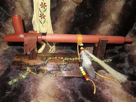 Collectibles Native American Peace Pipe Indian Peace Pipe Wooden