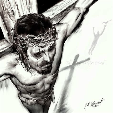 Jesus Crucifixion Drawing At Explore Collection Of