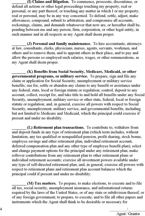 Free West Virginia General Durable Power Of Attorney Form Pdf 148kb