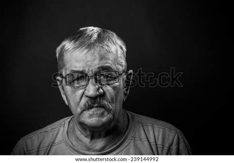 Portrait Old Man Glasses Stock Photo 239144992 Shutterstock