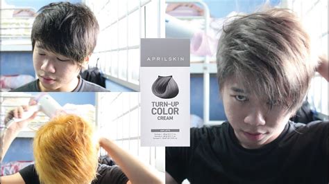 Hi everyone, i'm back with a new video, and this time its a aprilskin hair dye review tips : April Skin Bleach + Color Treatment ASH HAIR - YouTube