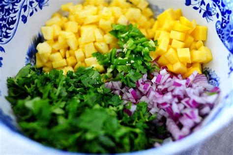 Heat oil in a large nonstick skillet over medium heat. Check out Pineapple Mango Salsa. It's so easy to make ...