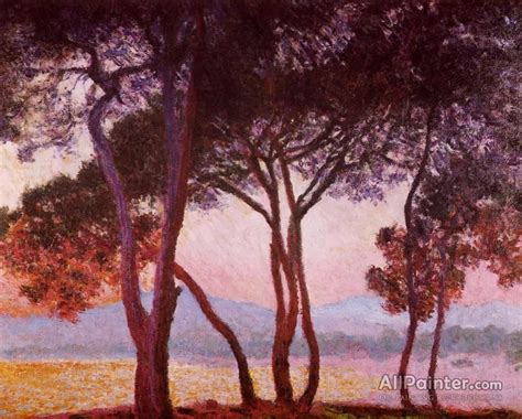 Claude Monet Juan Les Pins Oil Painting Reproductions For Sale Claude