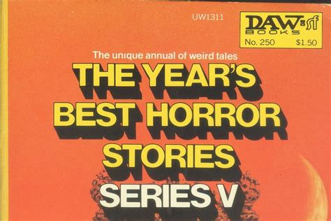 The Porpor Books Blog Sf And Fantasy Books 1968 1988 Book Review The Years Best Horror
