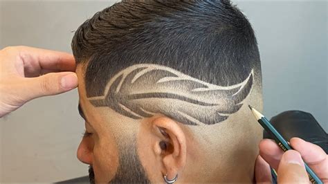 Desenho Na Cabeça Masculino