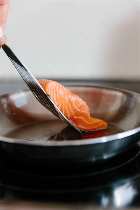 As salmon cooks, the flesh contracts, pushing out albumin to the fillet's surface. How To Cook Perfect Salmon Fillets | Kitchn